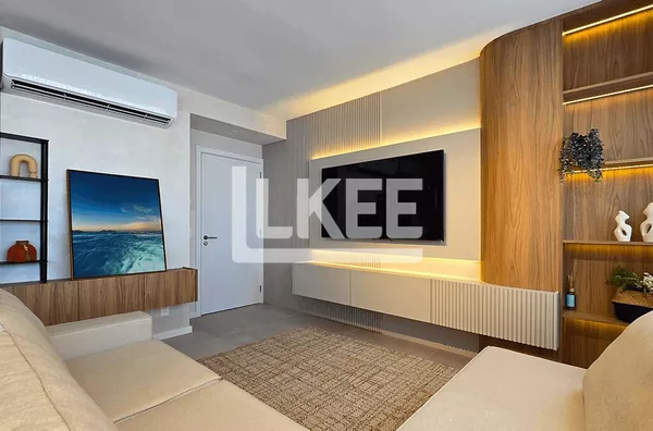 Moinhos de Vento | Apartamento mobiliado e decorado com 2 Quartos (sendo 2 suítes) | 93,30 m² |  3 Banheiros | 2 Vagas | Em Porto Alegre/RS