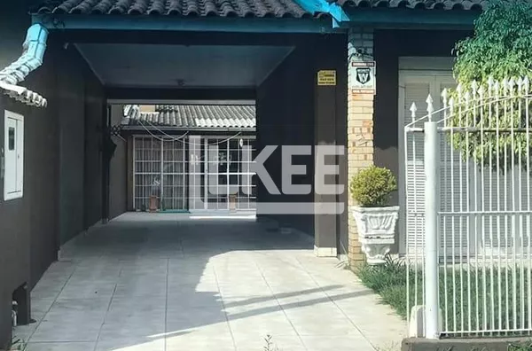 Harmonia | Casa semi mobiliada para aluguel | 60,45 m² | 2 quartos | 1 vaga | Com piscina | Em Canoas/RS