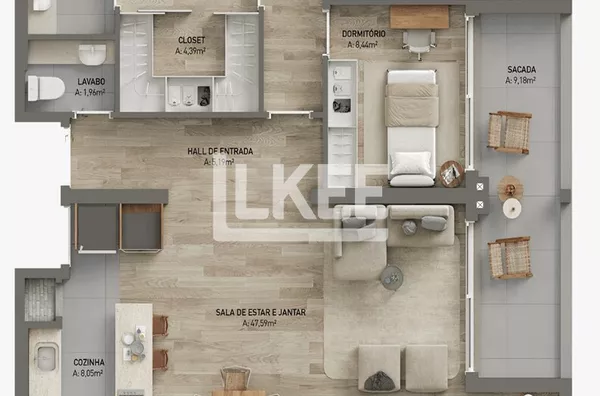 Petrópolis | Apartamento com 3 Quartos (sendo 3 Suítes) à venda | 149,40 m² | 2 vagas | sacada | Em Porto Alegre/RS