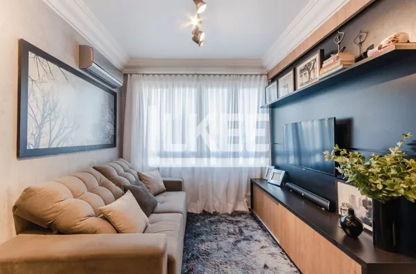 Jardim Botânico | Apartamento mobiliado e equipado com 2 quartos (sendo 1 suíte) à venda | 57,67 m² | 2 vagas | Com churrasqueira | Em Porto Alegre/RS | std