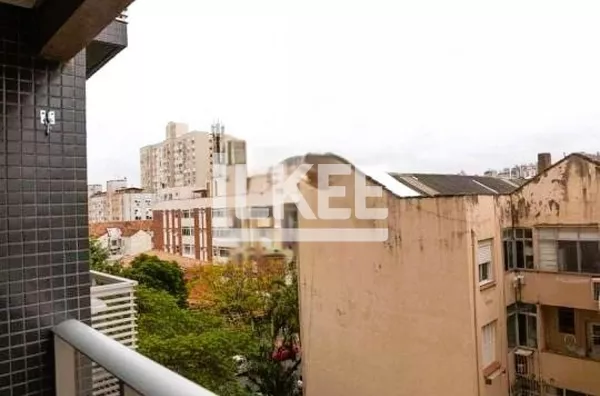 Petrópolis | Apartamento semi mobiliado com 1 quarto para alugar | 47 m² | 1 vaga | Com sacada e churrasqueira | Em Porto Alegre/RS