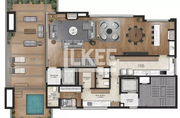 Cobertura - Planta inferior