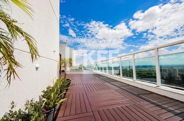 Boa Vista | Apartamento Mobiliado de 98 m² para Alugar | 3 quartos (1 suíte) | 2 vagas | Churrasqueira | em Porto Alegre