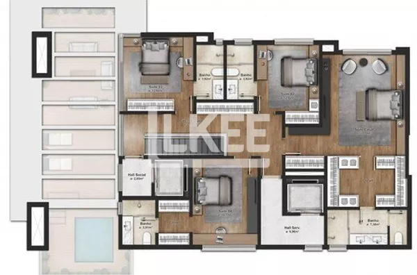 Cobertura - Planta superior