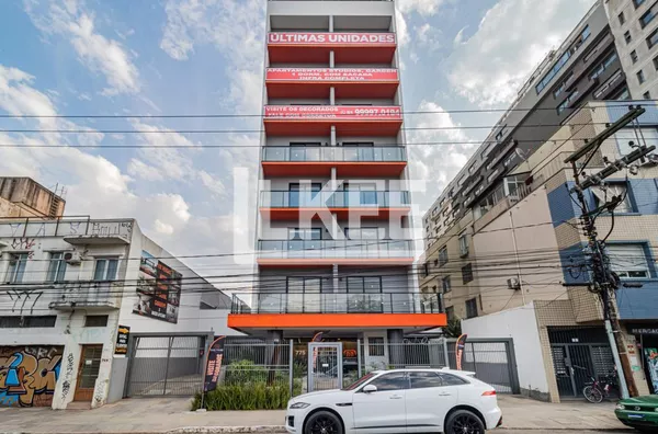 Cidade Baixa | apartamento decorado à venda | 1 quarto (suíte) | 30,13 m² | 1 banheiro | 1 vaga | Em Porto Alegre/RS