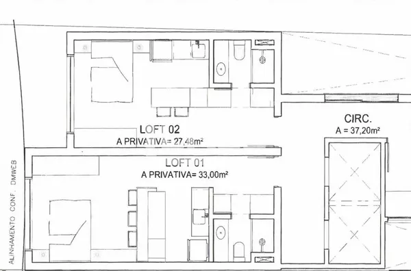 9 Planta baixa apto 1 e 2 LE DUC