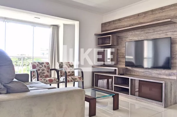 Jardim Europa | Apartamento Mobiliado de 125,46 m² para Alugar | 3 quartos (1 suíte) | 4 Vagas | Com sacada e churrasqueira | Porto Alegre/RS