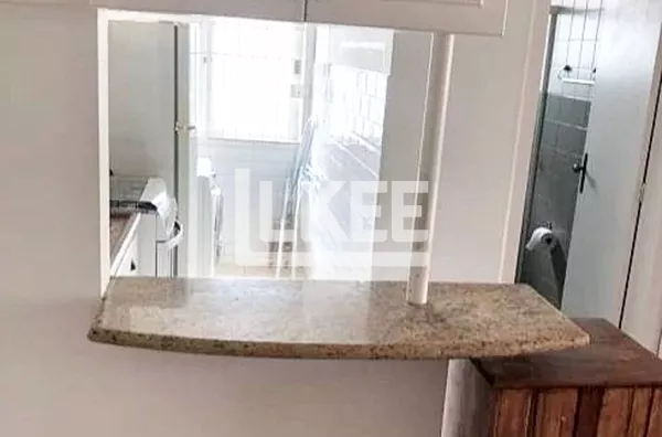 Santana | Apartamento semi mobiliado com 1 quarto à venda | 40 m² | 1 vaga | Com churrasqueira | Sem elevador | Em Porto Alegre/RS | std