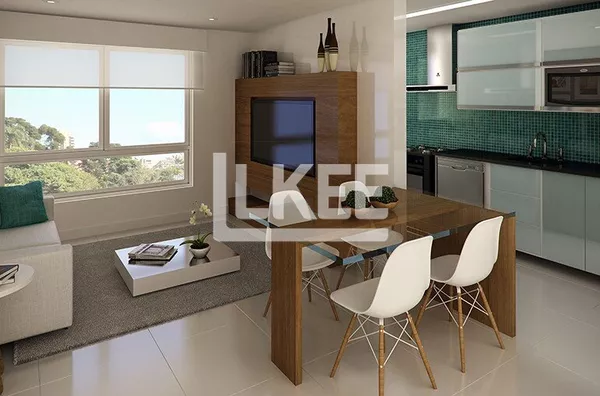 Moinhos de Vento | Apartamento Mobiliado com 1 quarto (Sendo 1 Suíte) à venda | 43,56m² | 1 Banheiros | 1 Vaga | Porto Alegre/RS sdt