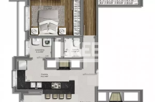 Petrópolis | Apartamento com 3 quartos (sendo 3 suítes) à venda | 125,33 m² | 3 Banheiros | 3 vagas | Em Porto Alegre/RS