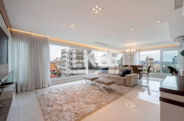 Petrópolis | Apartamento mobiliado e decorado com 3 suítes à venda | 170 m² | 3 vagas | Com lareira e churrasqueira | Em Porto Alegre/RS