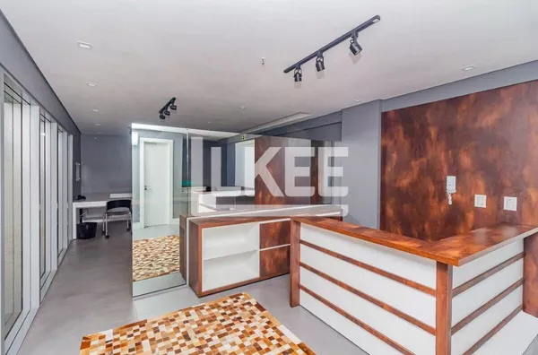 Moinhos de Vento | Sala comercial térrea semimobiliada para aluguel  | 96 m² | 1 vaga | Em Porto Alegre/RS