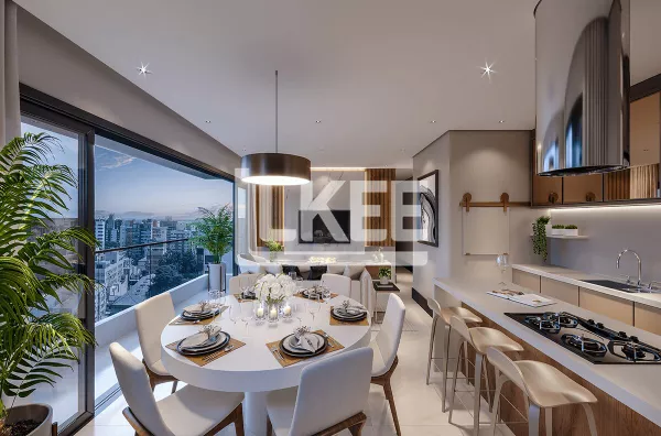  Menino Deus | Apartamento com 2 quartos (Sendo 2 suítes) à venda | 84,66m² | 1 Vaga | Sacada | Em Porto Alegre/RS 