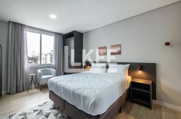 Centro Histórico | Studio mobiliado  para Aluguel | 26,15 m² |  Sem Vaga  | Em Porto Alegre/RS  std