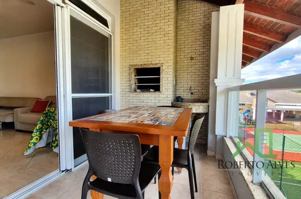 TEMPORADA | Apartamento 3 dormitórios, suíte | Varanda com Churrasqueira