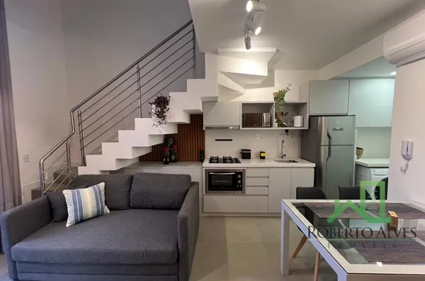 LOCAÇÃO TEMPORADA: JURERÊ, 1 SUÍTE, APARTAMENTO DUPLEX