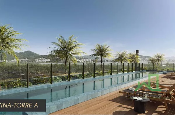Lançamento - Apartamento 3 dormitórios (sendo 1 suíte) + lavabo e 2 vagas de garagem com 104,94m² - Cacupé, Florianópolis