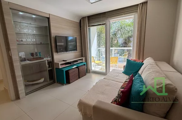APARTAMENTO MOBILIADO DISPONÍVEL PARA LOCAÇÃO ANUAL EM JURERÊ
