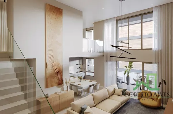 Lançamento - Apartamento 3 dormitórios (sendo 1 suíte) + lavabo e 2 vagas de garagem com 104,94m² - Cacupé, Florianópolis