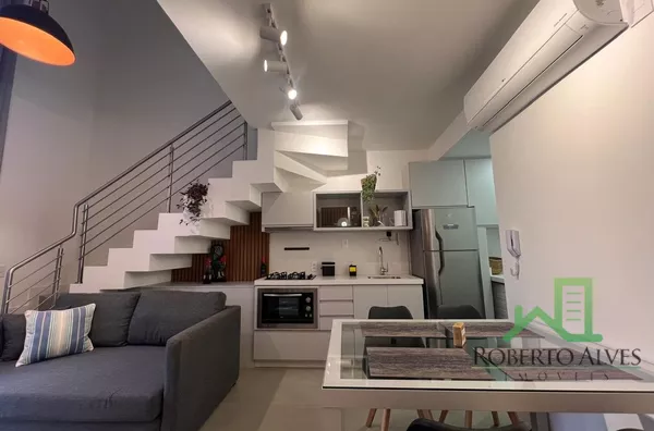 LOCAÇÃO TEMPORADA: JURERÊ, 1 SUÍTE, APARTAMENTO DUPLEX