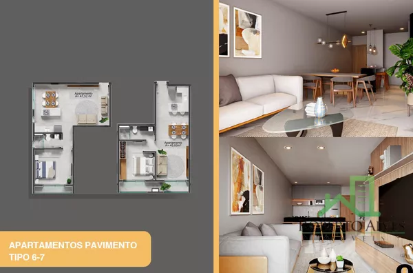 CANASVIEIRAS, 01 DORMITÓRIO, PARCELADO EM ATÉ 100 VEZES