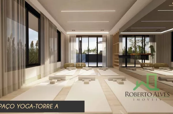 Lançamento - Apartamento 3 dormitórios (sendo 1 suíte) + lavabo e 2 vagas de garagem com 104,94m² - Cacupé, Florianópolis