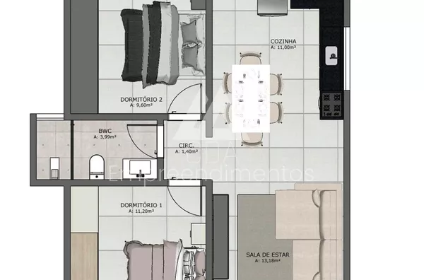 Casa para venda, 2 quarto(s),  Santa Catarina, São Lourenço Do Oeste - Foto 7