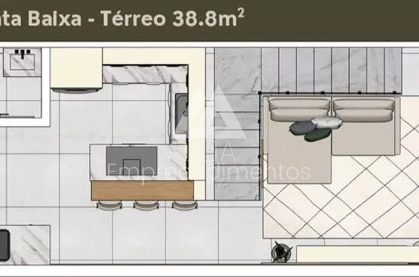 Apartamento para venda, 2 quarto(s),  Araucária, Vitorino - Foto 4