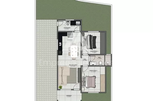 Casa para venda, 2 quarto(s),  Santa Catarina, São Lourenço Do Oeste - Foto 6