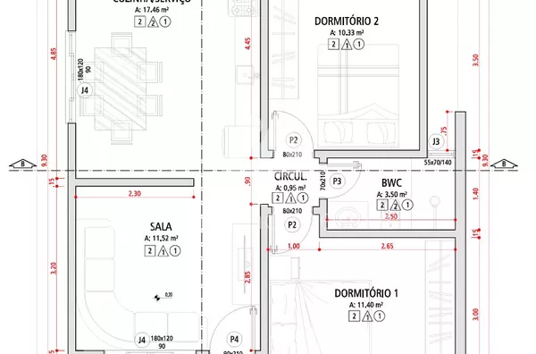 Casa para venda, 2 quarto(s),  Araucária, Vitorino - Foto 4