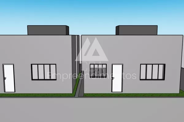 Casa 2 dormitórios em construção no Araucária Park III — Vitorino/PR