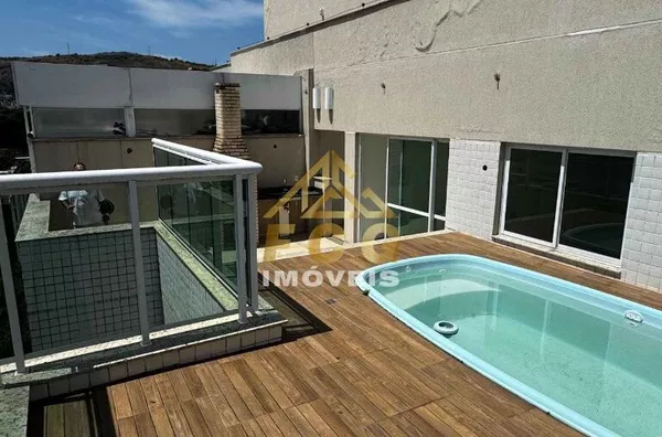 Cobertura 1°locação 2 qts (sendo 1suíte) com piscina em Santa Rosa - Niterói - Foto 1