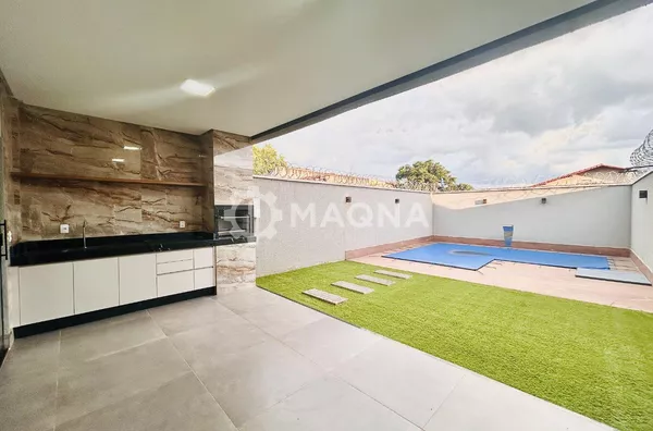 Área da Gourmet e Piscina 