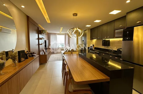 Apartamento mobiliado e decorado| 96m²| 3 suítes| Setor Bueno, Goiânia