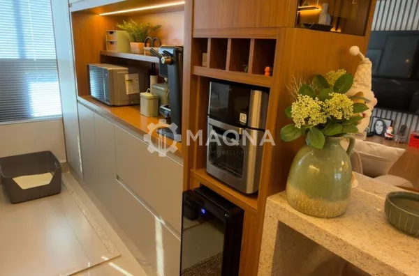 Apartamento semimobiliado, 2 quartos com 1 suíte, St. Pedro Ludovico
