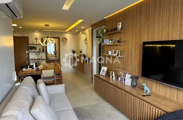 Apartamento mobiliado e decorado| 96m²| 3 suítes| Setor Bueno, Goiânia