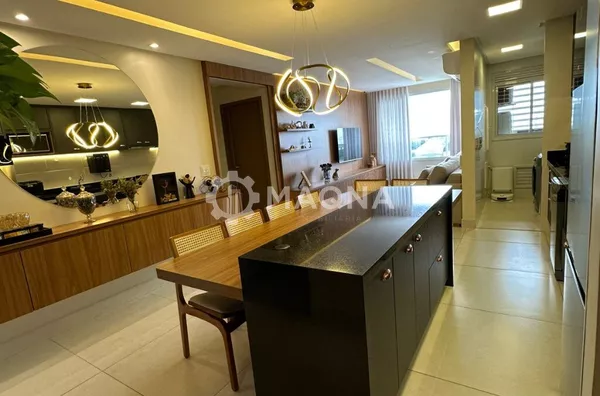 Apartamento mobiliado e decorado| 96m²| 3 suítes| Setor Bueno, Goiânia