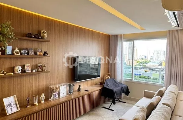 Apartamento mobiliado e decorado| 96m²| 3 suítes| Setor Bueno, Goiânia