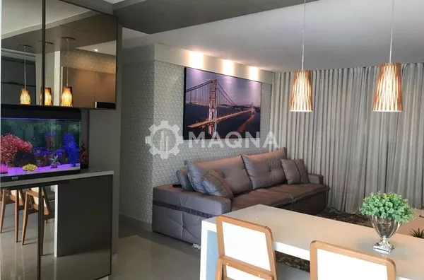 Apartamento Alto Padrão no 19º Andar | 99m² | 3 Suítes | Varanda Gourmet | 2 Vagas Paralelas