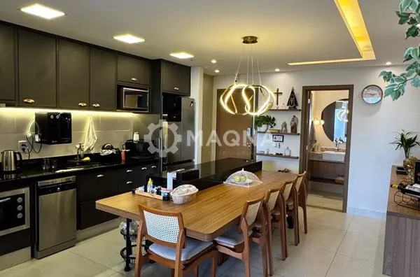 Apartamento mobiliado e decorado| 96m²| 3 suítes| Setor Bueno, Goiânia