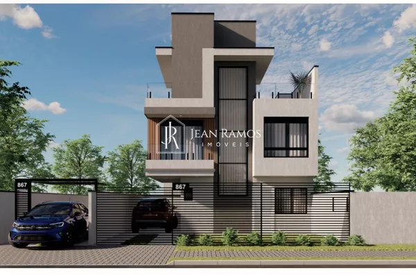 Sobrado moderno para venda,  Uberaba, Curitiba - Foto 2