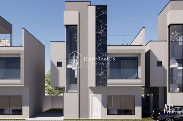 Sobrado para venda, 3 quarto(s),  Capão Raso, Curitiba - Foto 2