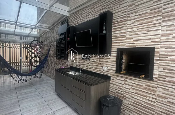 Sobrado amplo com área gourmet para venda,  Alto Boqueirão, Curitiba - Foto 1