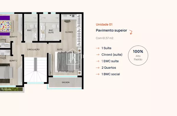 Sobrado para venda, 3 quarto(s),  Boqueirão, Curitiba - Foto 5