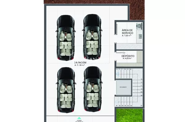 Sobrado para venda, 3 quarto(s),  Xaxim, Curitiba - Foto 3