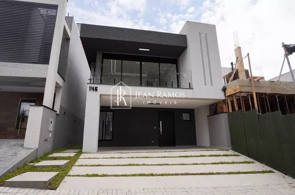 Sobrado de alto padrão em condomínio fechado para venda,  Santa Cândida, Curitiba - Foto 1