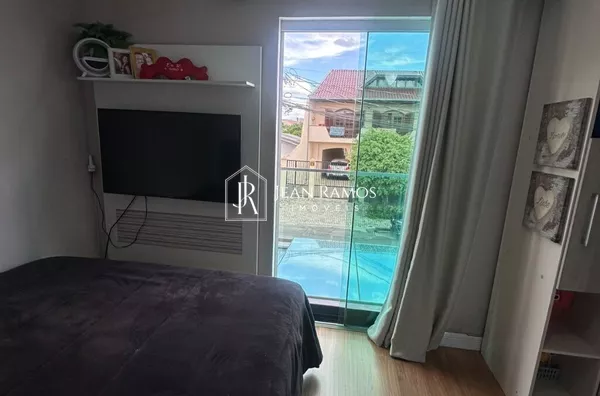 Sobrado de frente para rua com area gourmet para venda, Alto Boqueirão, Curitiba - Foto 28