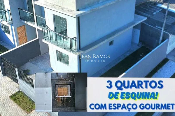 Sobrado para venda, 3 quarto(s),  Tatuquara, Curitiba - Foto 1