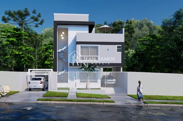 Sobrado para venda, 3 quarto(s),  Uberaba, Curitiba - Foto 5