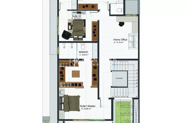 Sobrado para venda, 3 quarto(s),  Xaxim, Curitiba - Foto 5